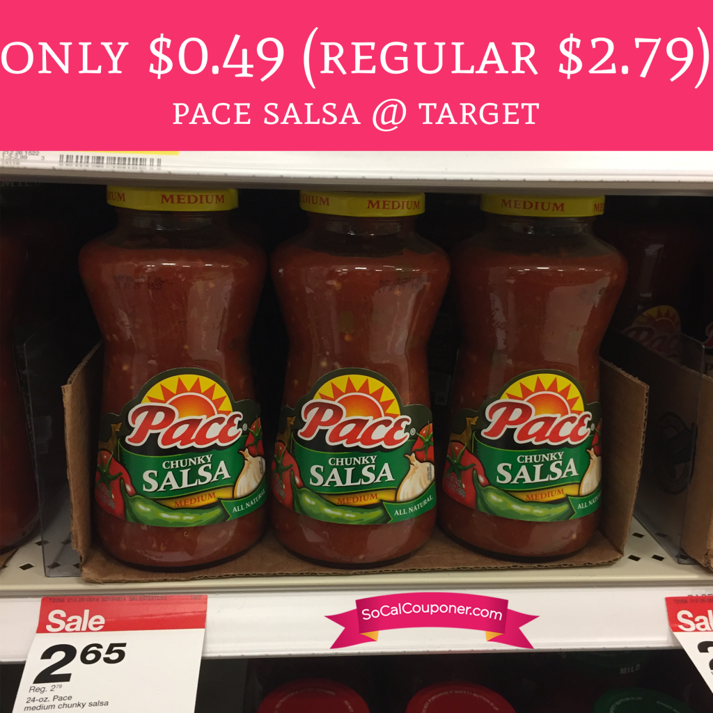Only $0.49 (Regular $2.79) Pace Salsa @ Target - Deal Hunting Babe