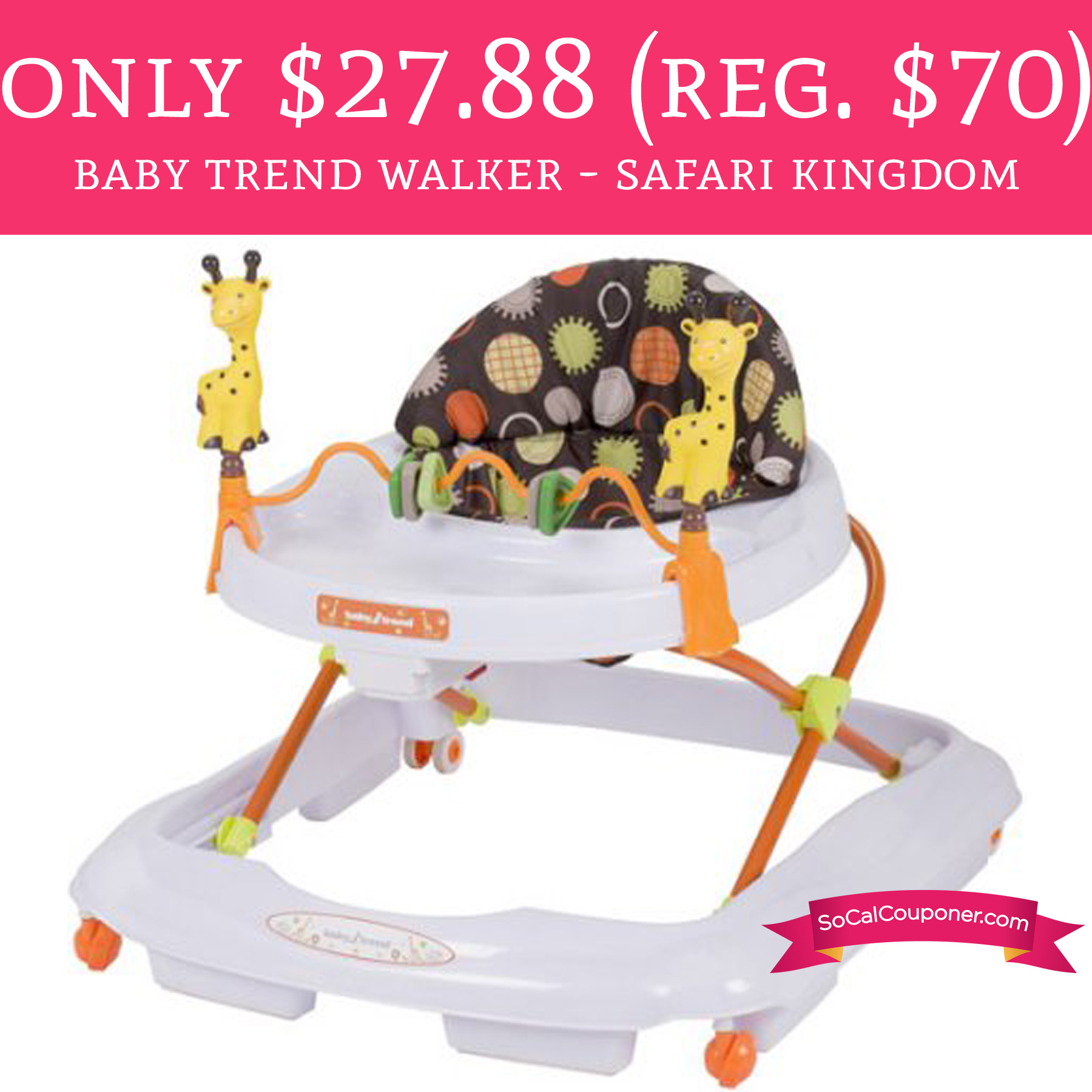 baby trend safari walker
