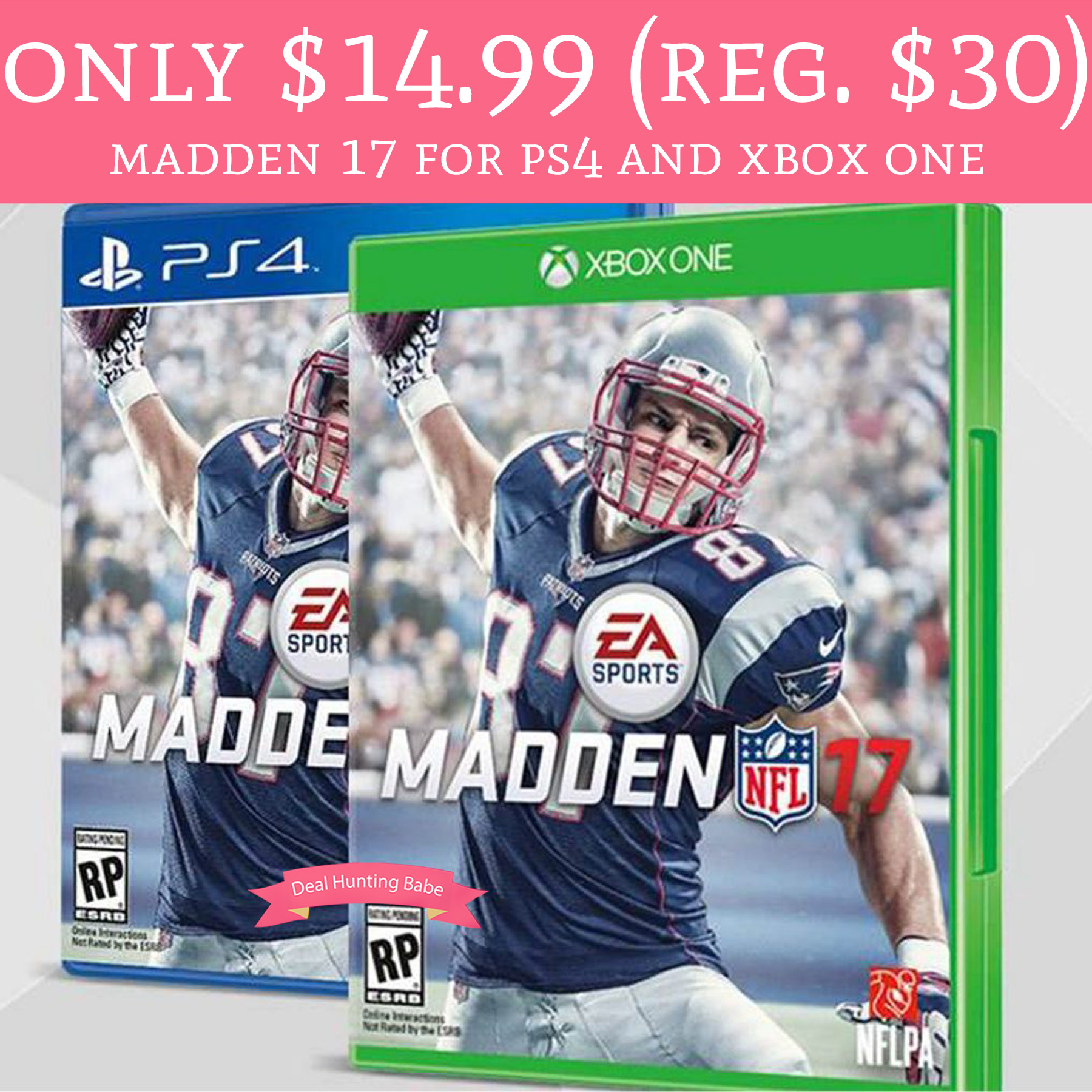 HOT! Only $14.99 (Regular $30) Madden 17 For PS4 & Xbox ...