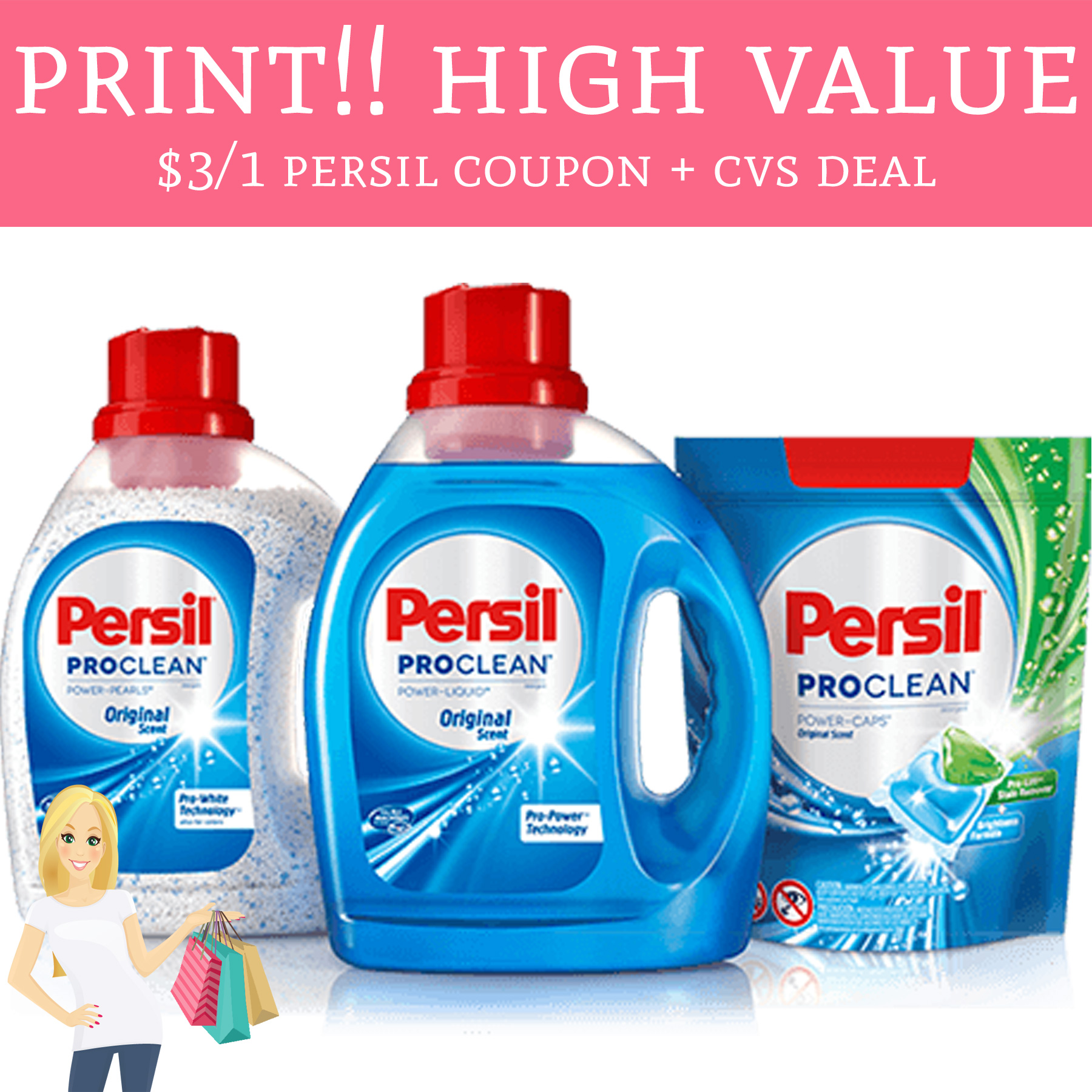 Hurry Print New High Value 3 1 Persil Coupon Score A Nice CVS Deal