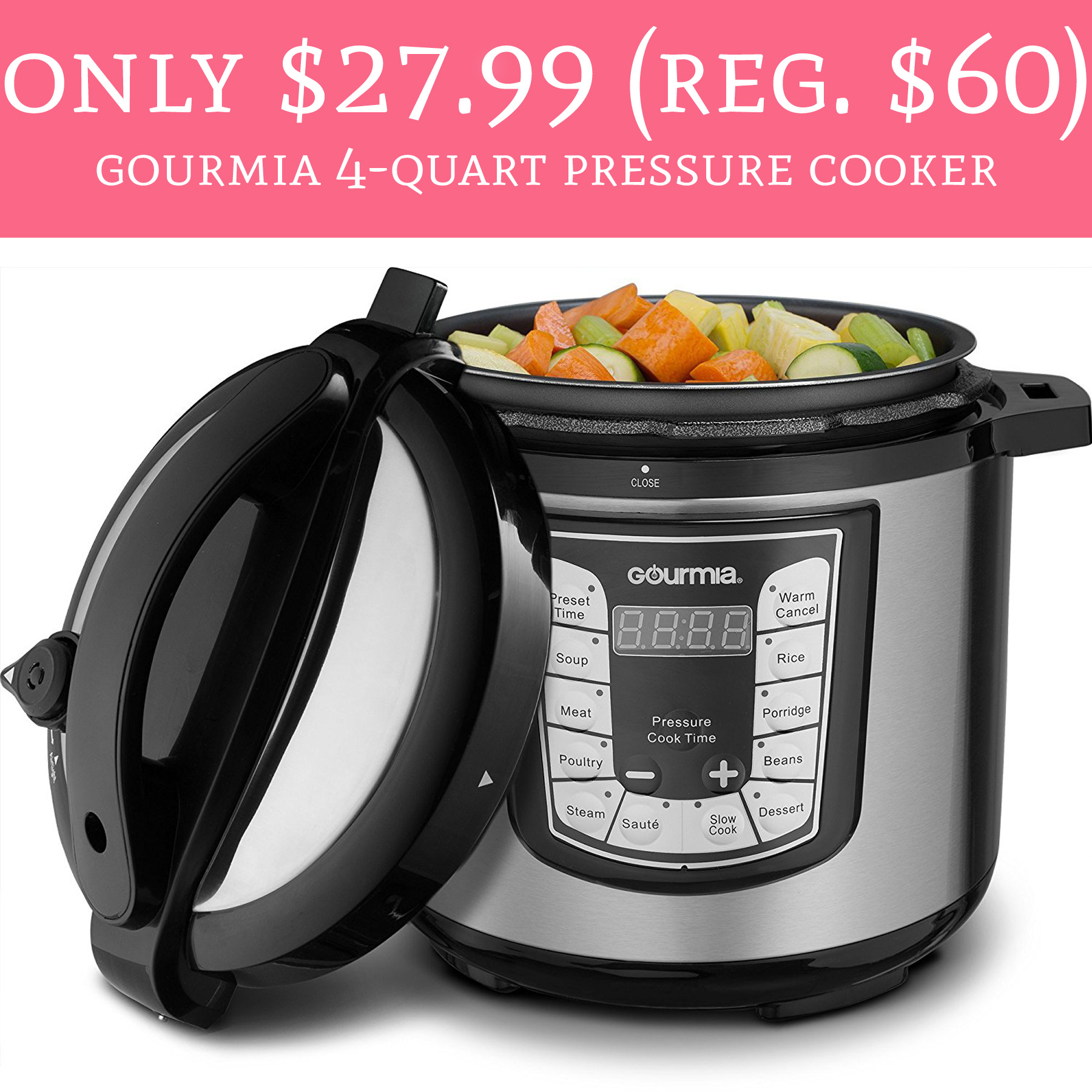 gourmia4quartpressurecooker Deal Hunting Babe